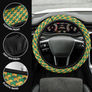 Sabito's Haori Kimetsu no Yaiba Premium Car Steering Wheel Cover Nearkii