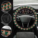Baby Santa Monkey D. Luffy Demon Slayer Anime Premium Custom Car Steering Wheel Cover 2 Nearkii