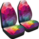 Best Triangles Pattern Premium Custom Car Seat Covers Decor Protector Nearkii