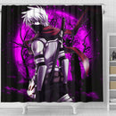 Kakashi Anbu Anime Moonlight Shower Curtain Nearkii