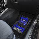 Halloween American Flag Dark Blue Jeep Girl Car Floor Mats Car Accessories Nearkii