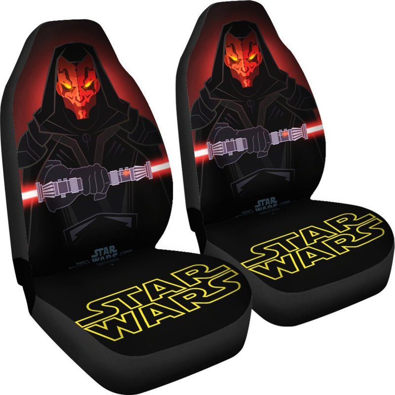 Star Wars Darth Maul Premium Custom Car Seat Covers Decor Protectors Nearkii