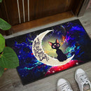 Sailor Moon Cat Moon And Back Anime Door Mat Nearkii