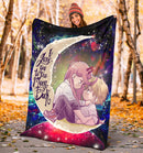 Chainsaw Man Denji X Power Love You To The Moon Galaxy Blanket Nearkii