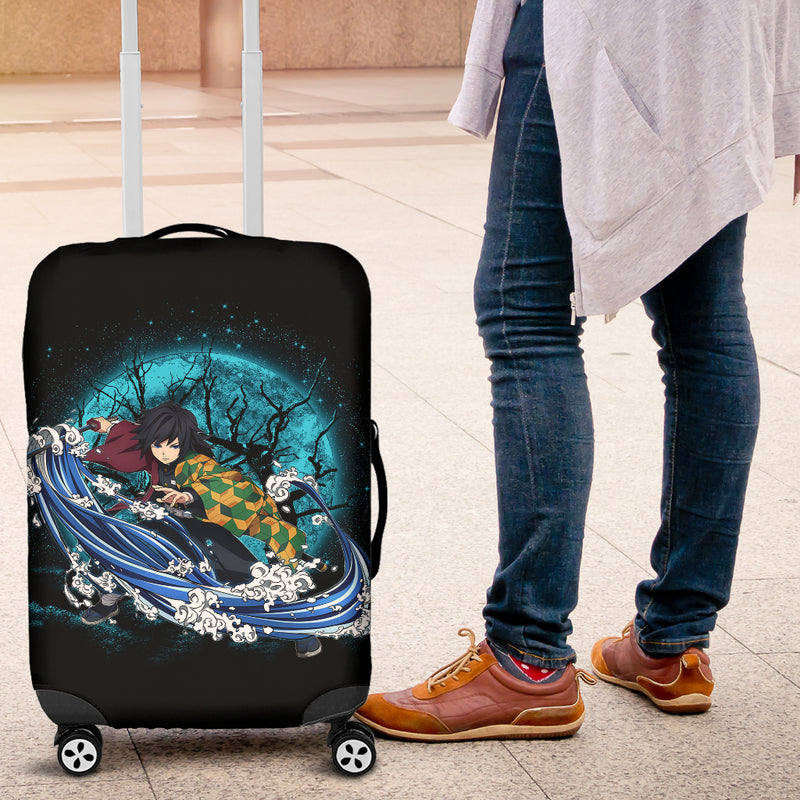 Tomioka Giyuu Demon Slayer Moonlight Luggage Cover Suitcase Protector Nearkii