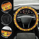Pikachu Charizard Pokemon Car Steering Wheel Cover 1 Nearkii