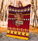 Harry Potter Gryffindor Ugly Christmas Custom Blanket Home Decor Nearkii