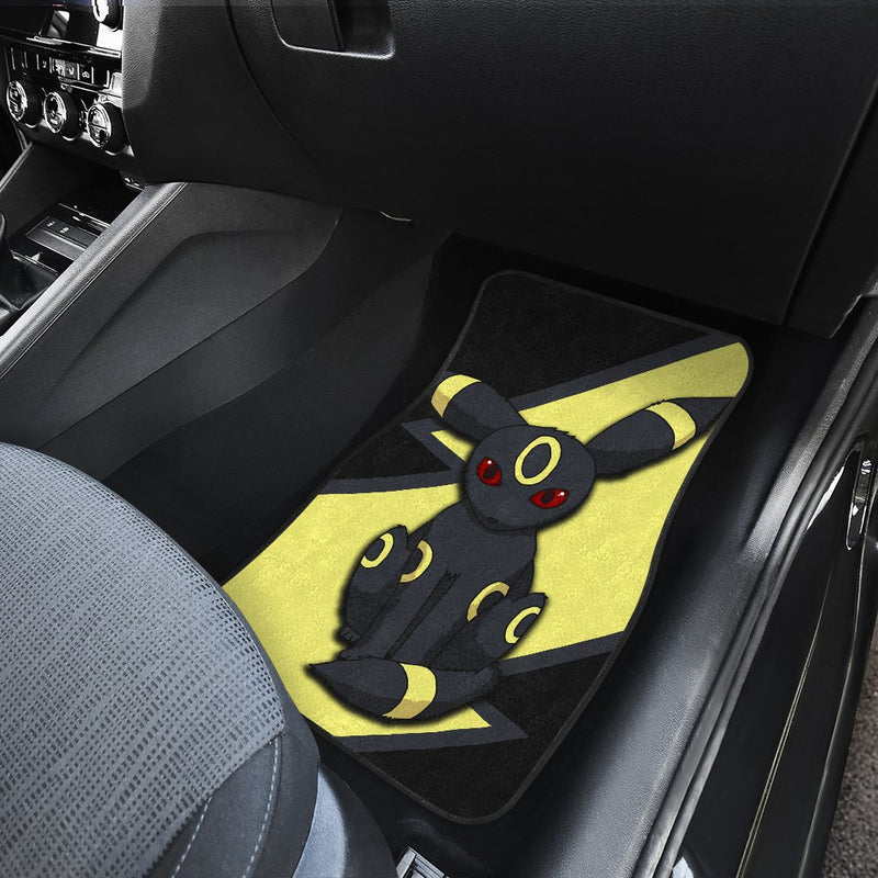 Umbreon Car Floor Mats Custom Anime Pokemon Car Interior Accessories Nearkii