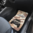 Cream White Jeep Camouflage Car Floor Mats Car Accessories Nearkii