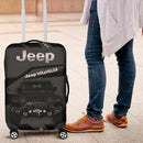 Black Jeep Luggage Cover Suitcase Protector Nearkii