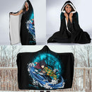 Tomioka Giyuu Moonlight Economy Hooded Blanket Nearkii