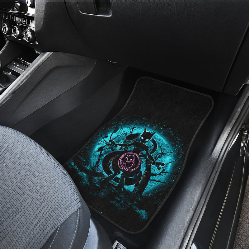 Mewtwo Moonlight Car Floor Mats Anime Car Accessories Nearkii