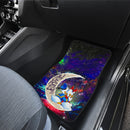 Couple Cute Duck Couple Love You To The Moon Galaxy Car Floor Mats Car Accessories Nearkii