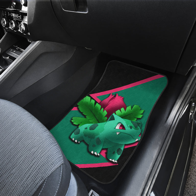 Bulbasaur Car Floor Mats Custom Anime Pokemon Car Interior Accessories Nearkii