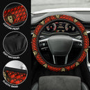 Pennywise It Horror Movie Christmas Premium Custom Car Steering Wheel Cover Nearkii