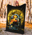 Zenitsu Demon Slayer Moonlight Premium Blanket Nearkii