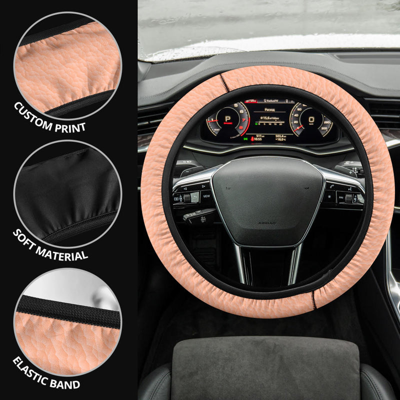 Human Skin Premium Car Steering Wheel Cover Nearkii