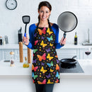 Butterfly Water Color Custom Apron Best Gift For Anyone Who Loves Cooking Nearkii