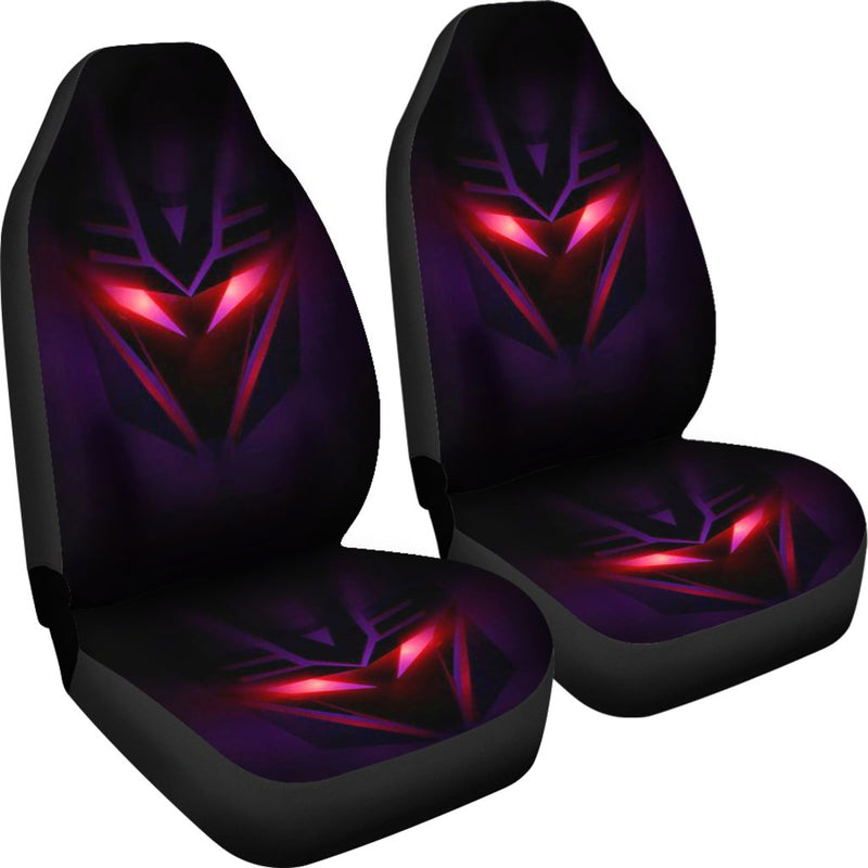 Decepticons Night Logo Premium Custom Car Seat Covers Decor Protectors Nearkii