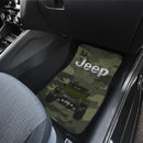 Green Jeep Camouflage Car Floor Mats Car Accessories Nearkii