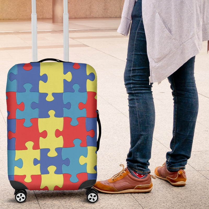 Autism Travel Luggage Cover Suitcase Protector Nearkii