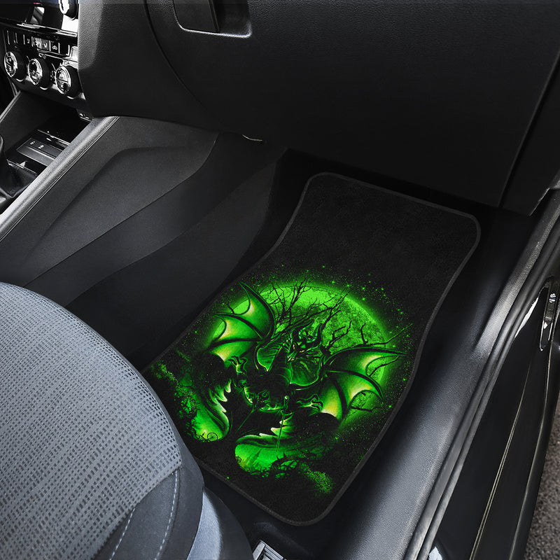 Maleficent Moonlight Car Floor Mats Anime Car Accessories Nearkii