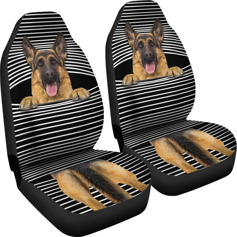 German Shepherd Premium Custom Car Seat Covers Decor Protectors Nearkii