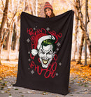 Joker Ho Ho Ho Ugly Christmas Custom Blanket Home Decor Nearkii