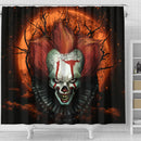 It Horror Movie Moonlight Shower Curtain Nearkii