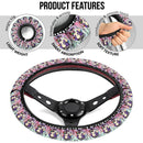 Cute Shinobu Kocho Chipi Demon Slayer Anime Car Steering Wheel Cover 1 Nearkii