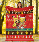 Gearzime Pokemon Christmas Blanket Ugly Fleece Amazing Gift Idea Nearkii