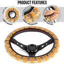 Agatsuma Zenitsu Demon Slayer Anime Car Steering Wheel Cover 5 Nearkii