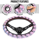 BTS Army Logo Premium Custom Car Steering Wheel Cover Nearkii