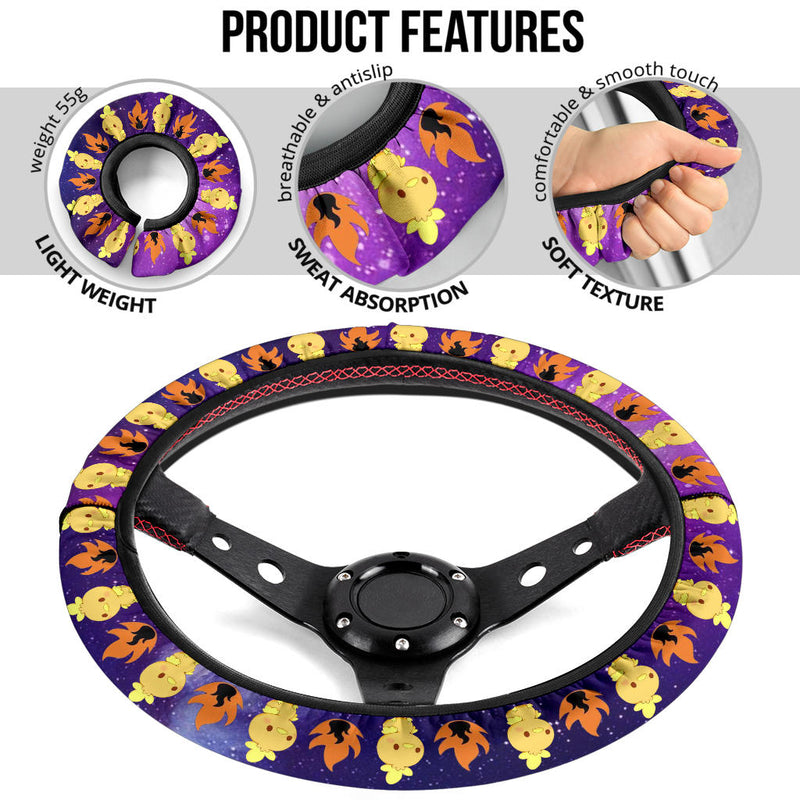 Pokemon Torchic Car Steering Wheel Cover