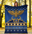 Eagle Sign Ugly Christmas Custom Blanket Home Decor Nearkii