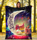 Skitty And Jigglypuff Pokemon Love You To The Moon Galaxy Blanket Nearkii