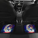 Couple Cute Duck Couple Love You To The Moon Galaxy Car Floor Mats Car Accessories Nearkii