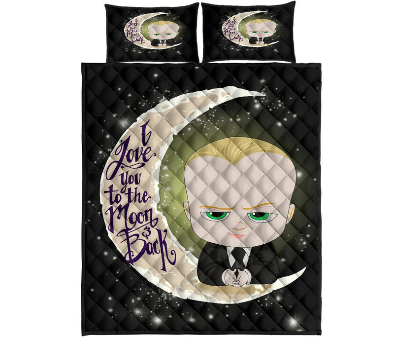Baby Boss To The Moon Quilt Bed Sets Nearkii