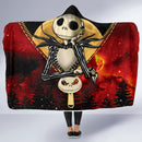 Jack Nightmare Before Christmas Economy Hooded Blanket Nearkii