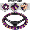 Rengoku Kyojuro Demon Slayer Anime Premium Custom Car Steering Wheel Cover 7 Nearkii
