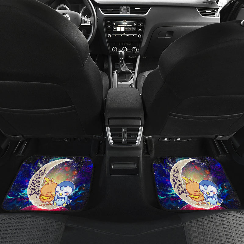 Pokemon Torchic Piplup Love You To The Moon Galaxy Car Floor Mats Car Accessories Nearkii