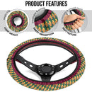 Giyu Tomioka Demon Slayer Anime Car Steering Wheel Cover 1 Nearkii
