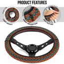 Christmas Ugly Style Premium Car Steering Wheel Cover Nearkii