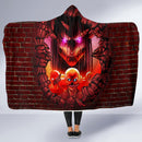 Eren Attack On Titans Founding Titan Break Wall Anime Economy Hooded Blanket Nearkii