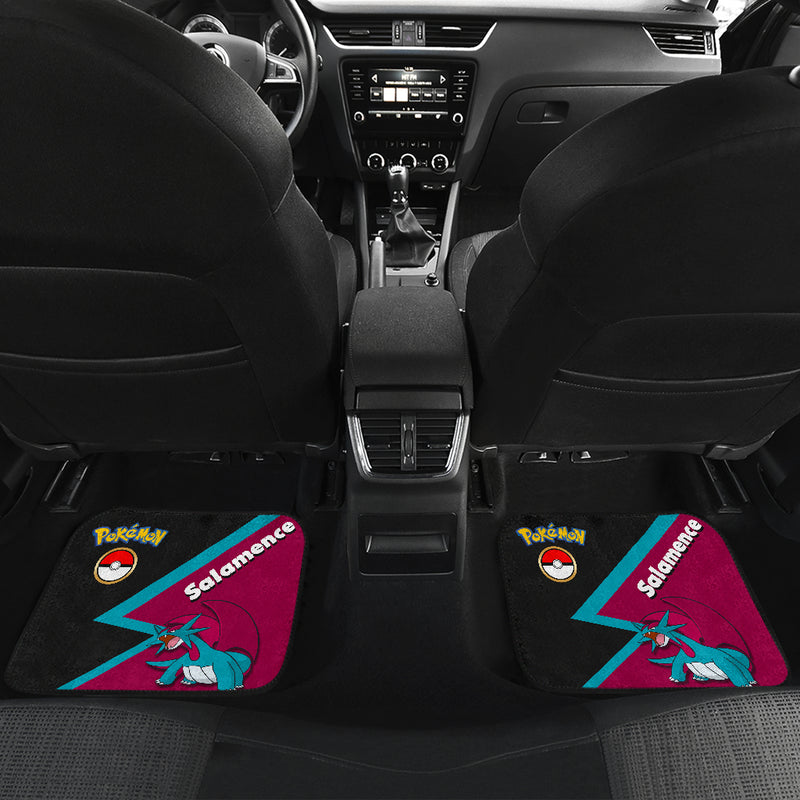 Salamence Pokemon Car Floor Mats Car Accessories Nearkii