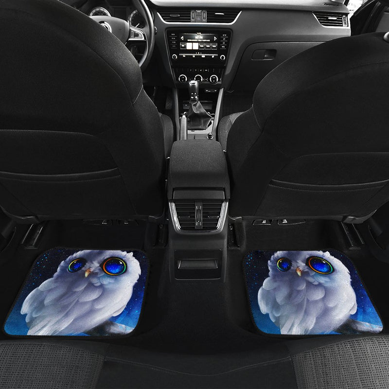 Owl Front And Back Car Mats (Set Of 4) Nearkii