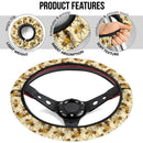 Honey Bee Premium Car Steering Wheel Cover Nearkii