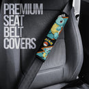 Squirtle car seat belt covers Anime Pokemon Custom Car Accessories Nearkii