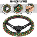 Hawaii Muster Mit Tropischen Fruchten Premium Car Steering Wheel Cover Nearkii