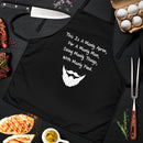 This Is A Manly Custom Apron Gift For Cooking Guys